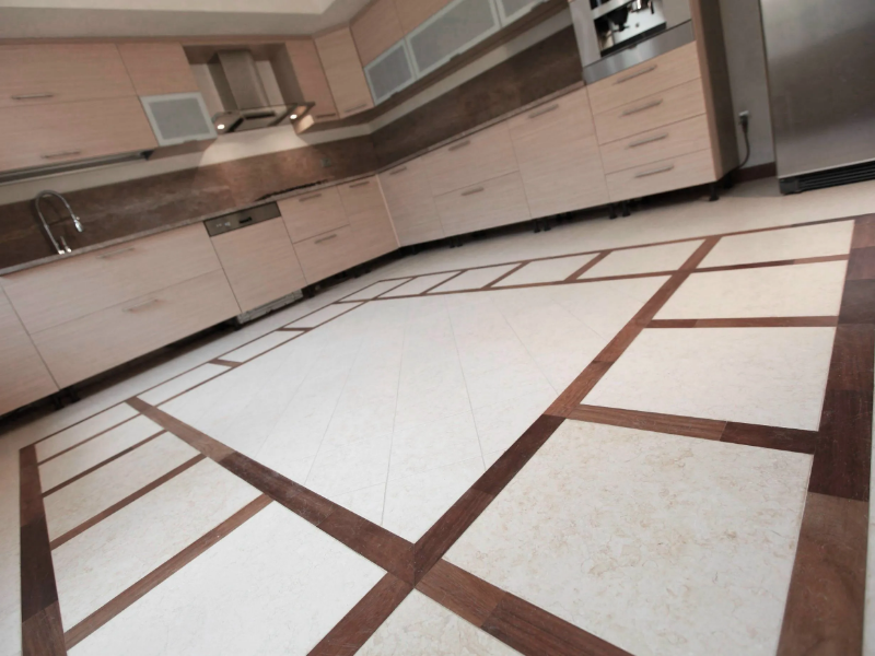 LINFA - Natural stone and wood wall/floor tiles by RAMA 1956