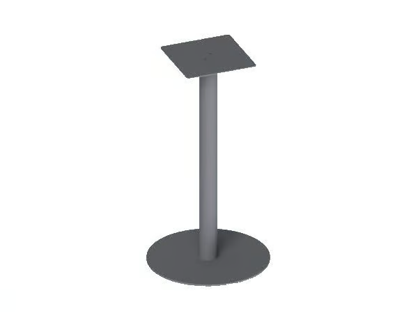 SAX - Outdoor steel table base by RD Italia