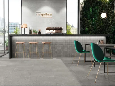 ALLIANCE - Glazed stoneware wall/floor tiles by RECER