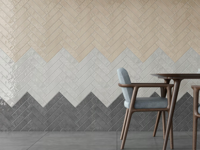 RITMO - Indoor white-paste wall tiles by RECER