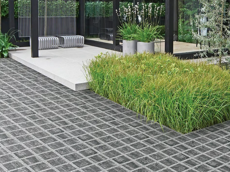 CUBE - Concrete paving block by RECORD BAGATTINI