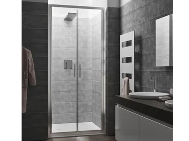 SMART B2 - Niche crystal shower cabin with hinged door by RELAX
