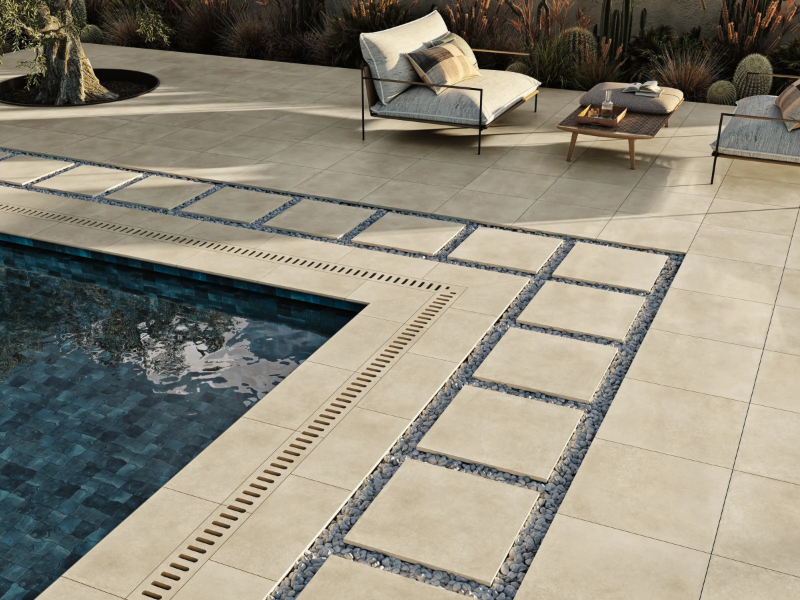 ANTISLIP URBAN 20 mm - Porcelain stoneware outdoor floor tiles with stone effect by Revigrés