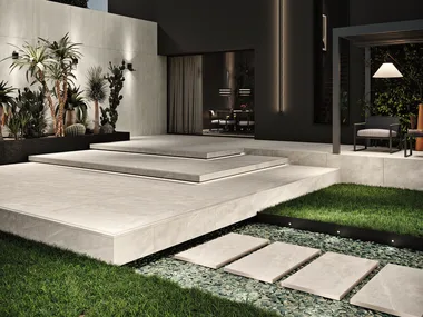 LAVASTONE 20 mm - Porcelain stoneware outdoor floor tiles with stone effect by Revigrés