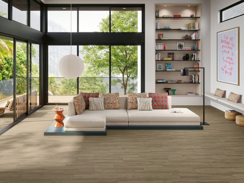 MONTANA - Full-body porcelain stoneware wall/floor tiles with wood effect by Revigrés