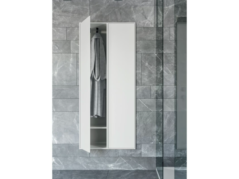 SLIDE - Corian® vanity unit with integrated washbasin by Rexa