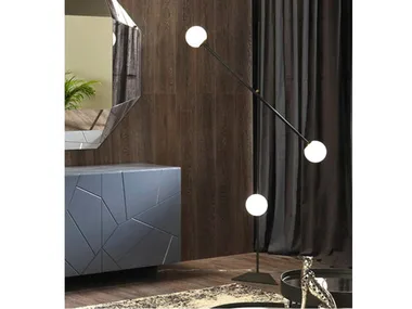 MERIDIAN PT - Adjustable painted metal floor lamp by RIFLESSI