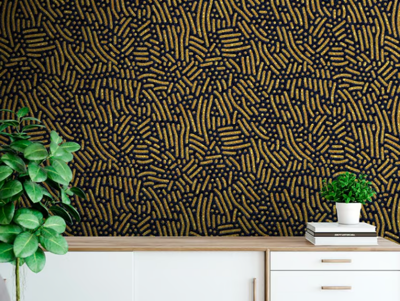 PEPITA - Motif panoramic wallpaper by Rimura