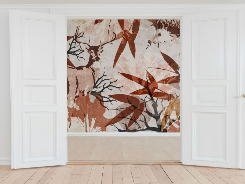 ROSSELLA - Motif panoramic wallpaper by Rimura