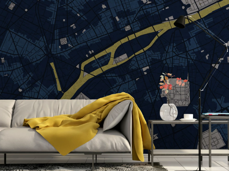 SENNA - Panoramic wallpaper with map by Rimura