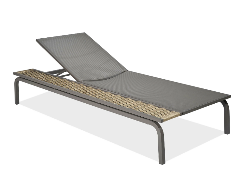 PORTOFINO - Aluminium sun lounger by Roberti