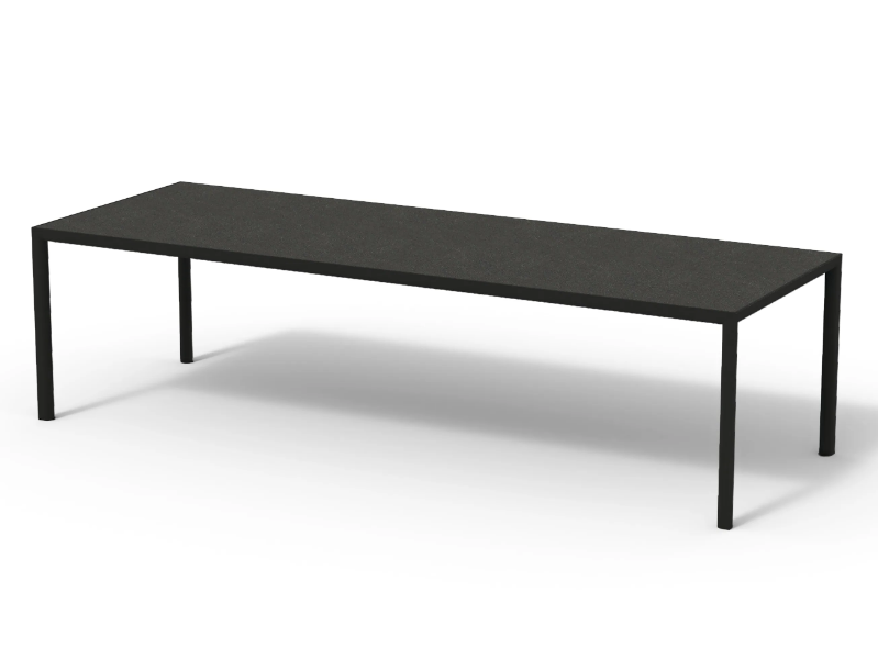 PLEIN AIR 006 - Rectangular porcelain stoneware garden table by RODA