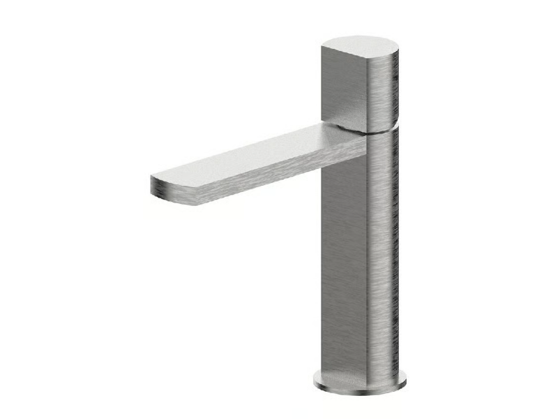 BORGIA 89050B - Countertop single handle stainless steel washbasin mixer by Rubinetterie Frattini