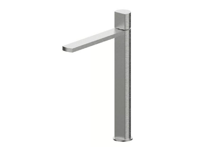 BORGIA 89065B - High single handle stainless steel washbasin mixer by Rubinetterie Frattini