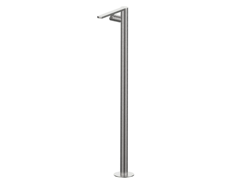 BORGIA 89595 - Floor standing single handle stainless steel washbasin mixer by Rubinetterie Frattini