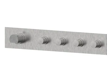 BORGIA 89600V4 - 5 hole thermostatic stainless steel shower mixer by Rubinetterie Frattini