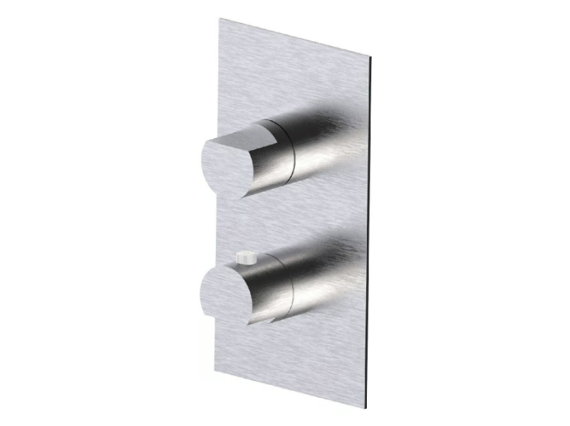 BORGIA 89712V3 - Thermostatic stainless steel shower mixer with diverter by Rubinetterie Frattini