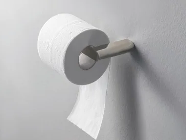 TAG - Brass toilet roll holder by Rubinetterie Treemme
