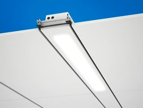 Ecophon Line™ LED - LED recessed Lamp for false ceiling _ saint-gobain by Saint Gobain