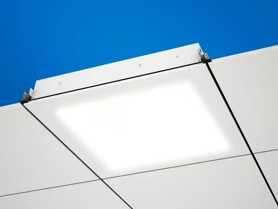 Ecophon Square 43™ LED - LED recessed Lamp for false ceiling _ saint-gobain by Saint Gobain