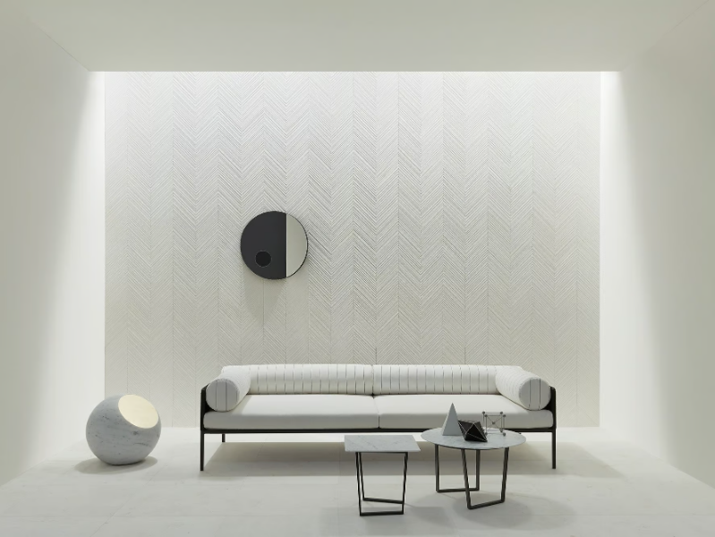 CHEVRON - Natural stone wall/floor tiles by Salvatori