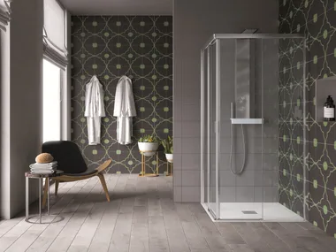 AMERICA QUATTRO - Corner shower cabin by Samo