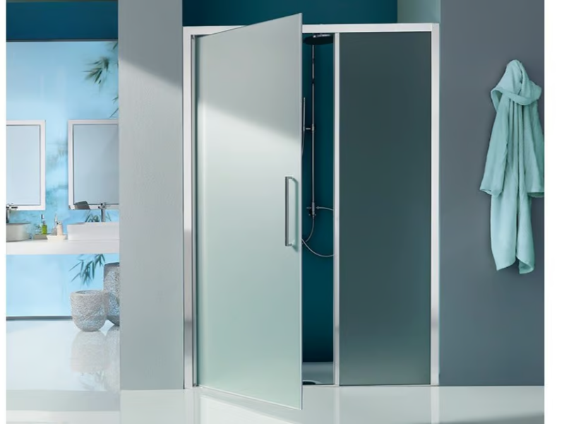 EUROPA SP - Niche shower cabin with hinged door by Samo