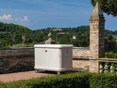 ARALIA - Resin garden cabinet by Samuele Mazza Outdoor