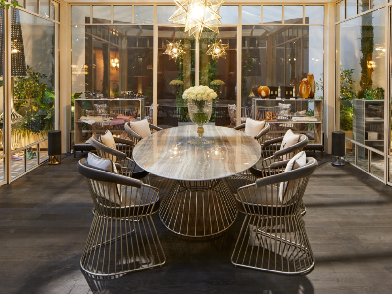 YUCCA - Oval garden table by Samuele Mazza Outdoor