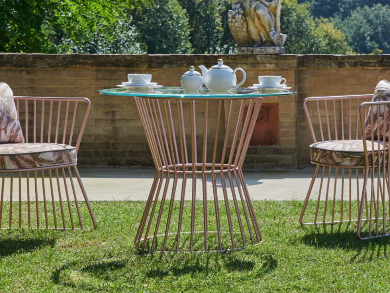 YUCCA - Round garden table by Samuele Mazza Outdoor