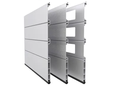 PS-100 R - Roller garage door by Saxun