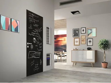 LITTLE - Flush-to-the-wall door system by Scrigno