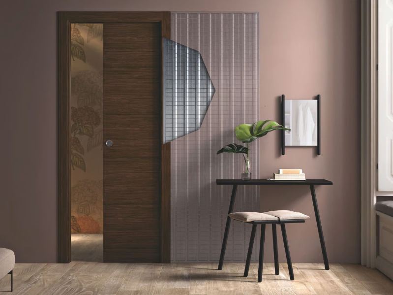 SCRIGNOTECH - Counter frame for single sliding door by Scrigno