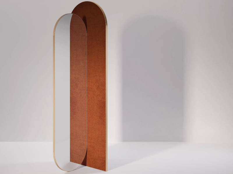 TAKADA - Freestanding mirror by Secolo