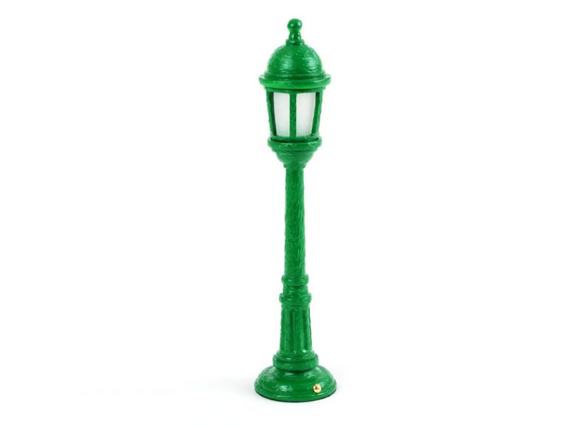 STREET LAMP DINING - LED cordless table lamp with USB charging by Seletti