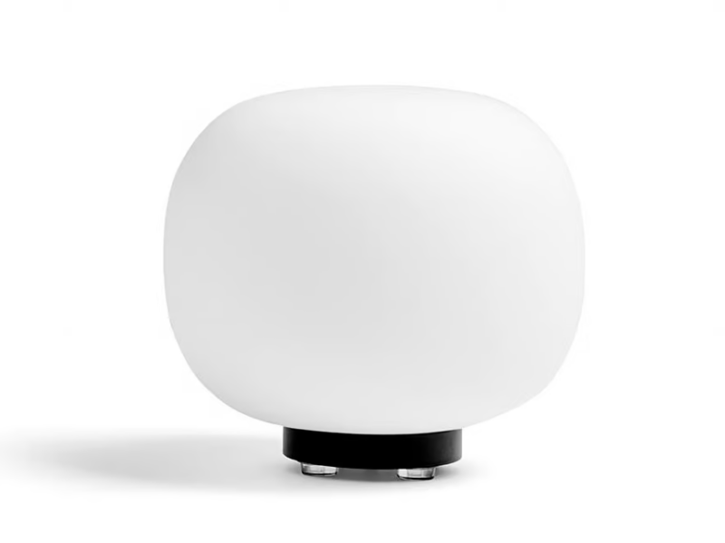 BOMBO - Opal glass table lamp with dimmer by Sforzin