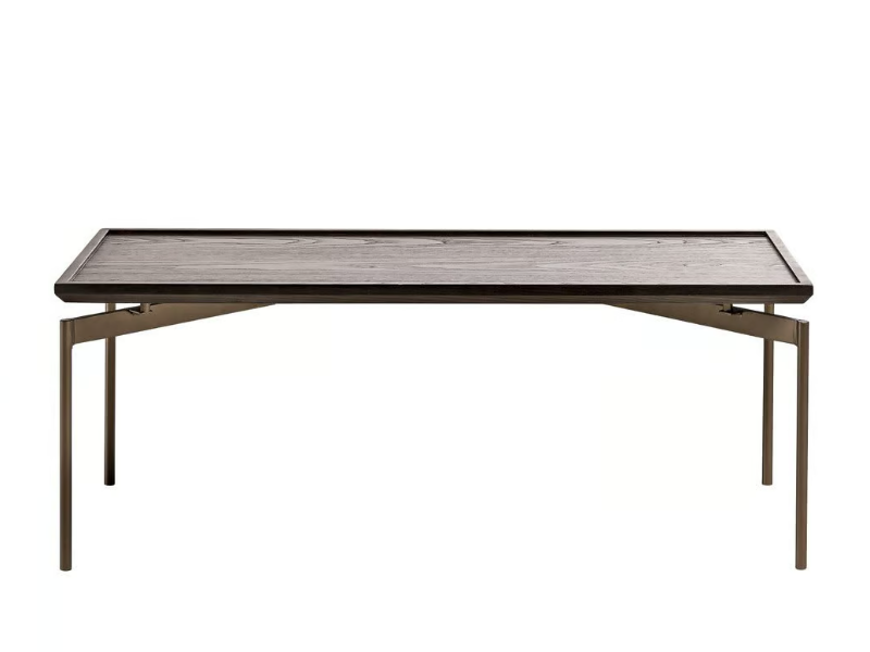 JOY - Rectangular wooden coffee table for living room by Shake