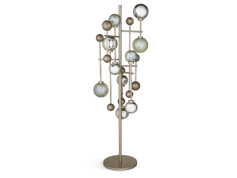FLUXUS - Glass floor lamp by Sicis