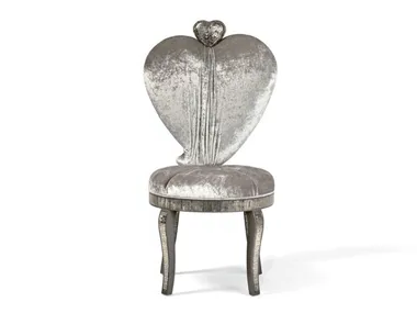 UN CUORE GRANDE COSÌ - Velvet chair by Sicis