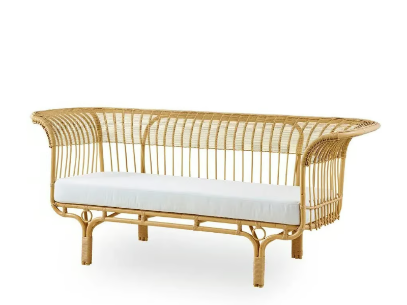 BELLADONNA EXTERIOR - Alu-Rattan and ArtFibre garden sofa by Sika Design
