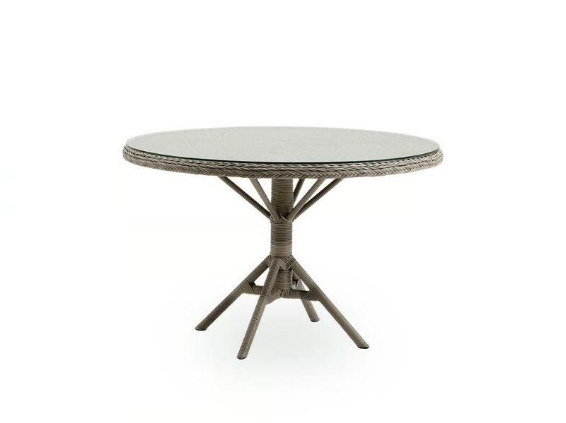 GRACE EXTERIOR - Round ArtFibre® garden table by Sika Design