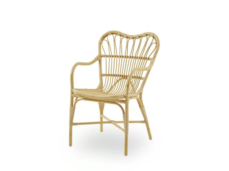 MARGRET EXTERIOR - Alu-Rattan and ArtFibre garden chair by Sika Design
