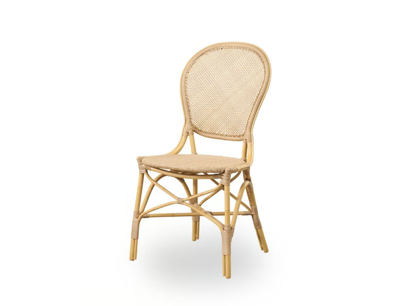 ROSSINI EXTERIOR - Medallion garden chair in Alu-Rattan and ArtFibre by Sika Design