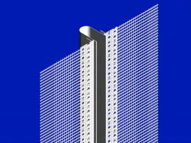 Expansion joints - PVC Edge protector by Siniat
