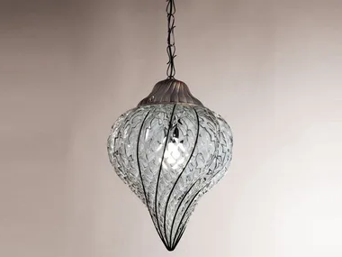 GOCCIA ES 111 - Murano glass outdoor pendant lamp by Siru