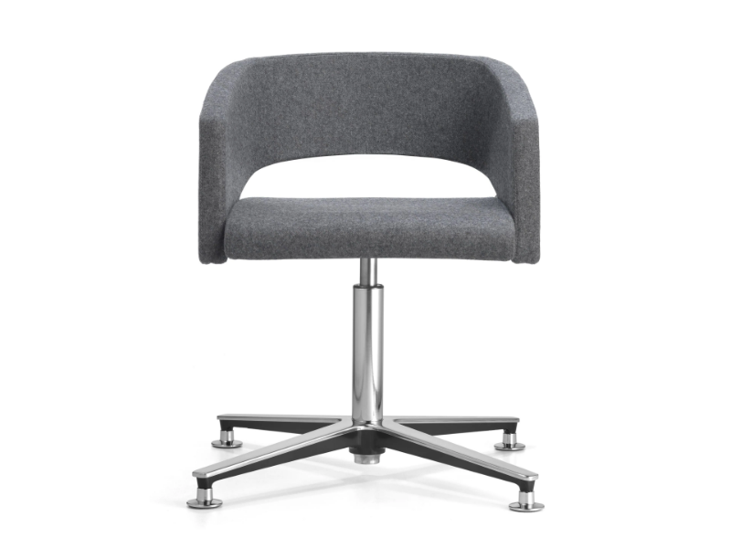 MAJOR - Swivel with 4-spoke base chair by SITIA