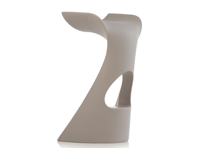 KONCORD - Polyethylene stool with footrest by SLIDE
