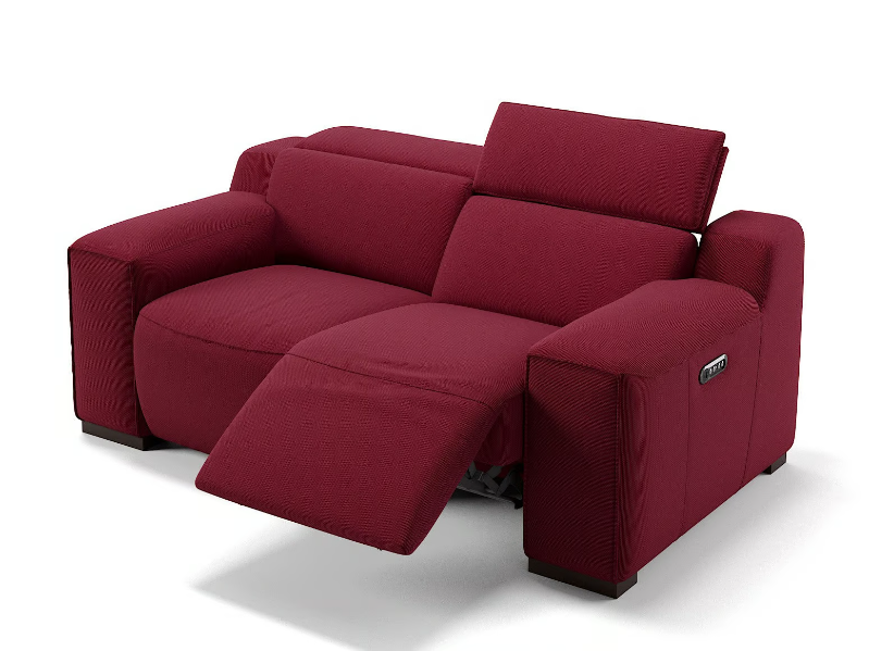 LORETO - 2 seater fabric sofa by Sofanella