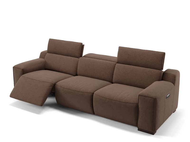 LORETO XXL - 3 seater fabric sofa by Sofanella