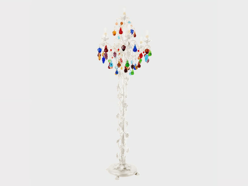MANDRAGOLA DELUXE - Handmade floor lamp by Sogni Di Cristallo